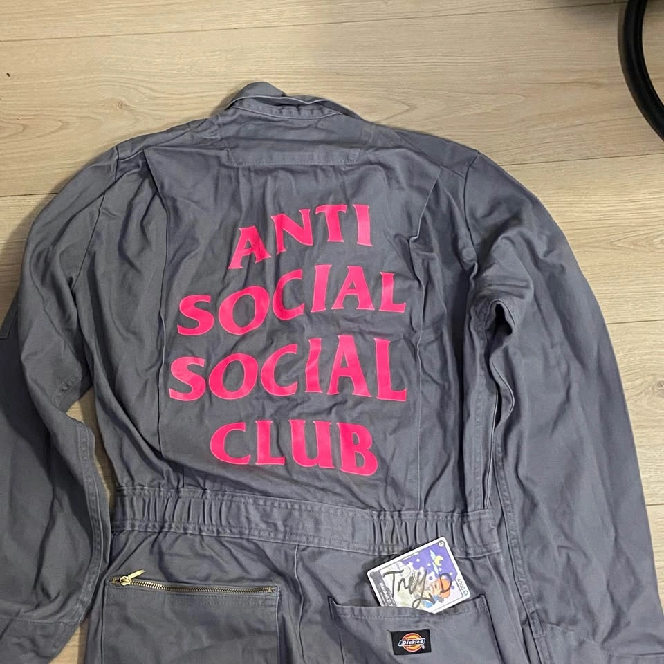 Anti social social club jump suit - photo 3