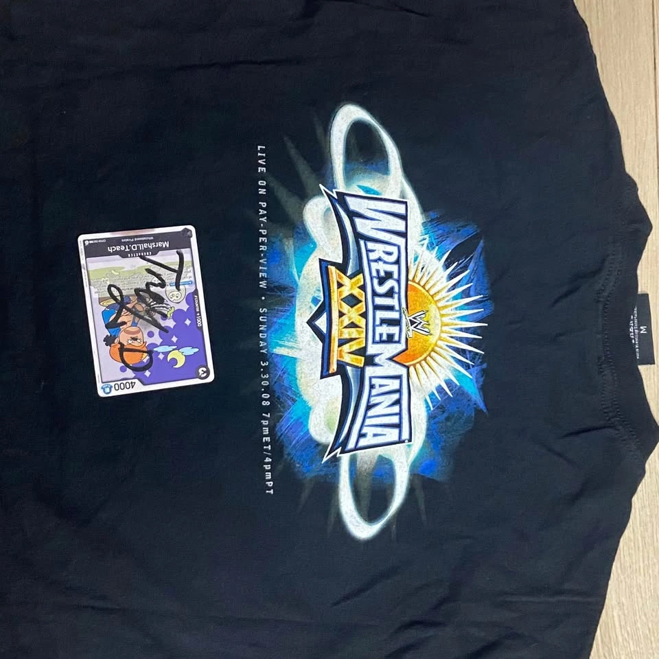 WWE World Wrestling Entertainment WrestleMania Fan Axxess Shirt - photo 3