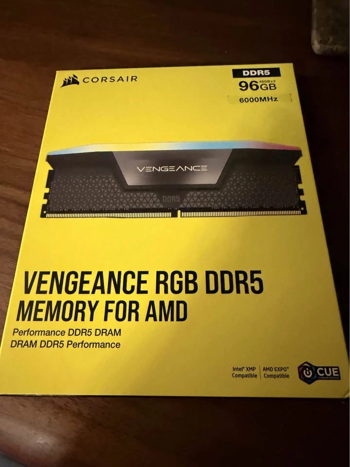 Corsair Vengeance RGB DDR5 96GB (2x48GB) 6000MHz RAM - photo 5