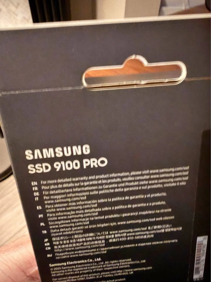 BNIB Factory Sealed – Samsung 9100 PRO 2TB PCIe 5.0 NVMe SSD