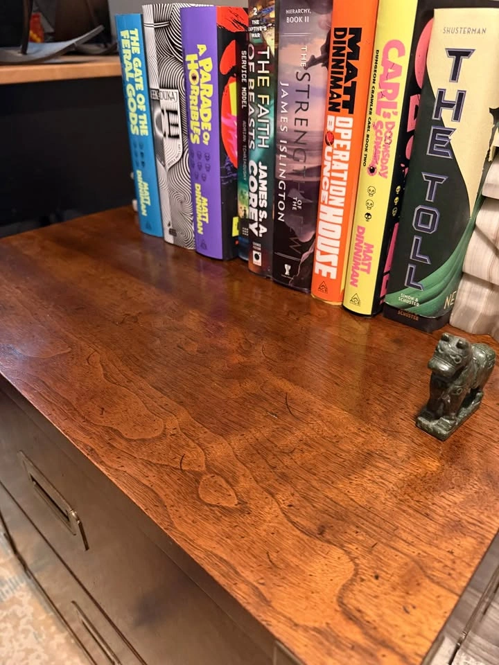 Authentic Mid-Century Modern Henredon Walnut Campaign Chest - photo 2
