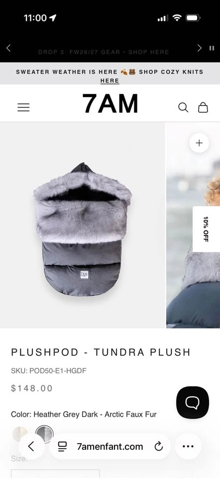 7 am enfant footmuff 0-18 months - photo 2