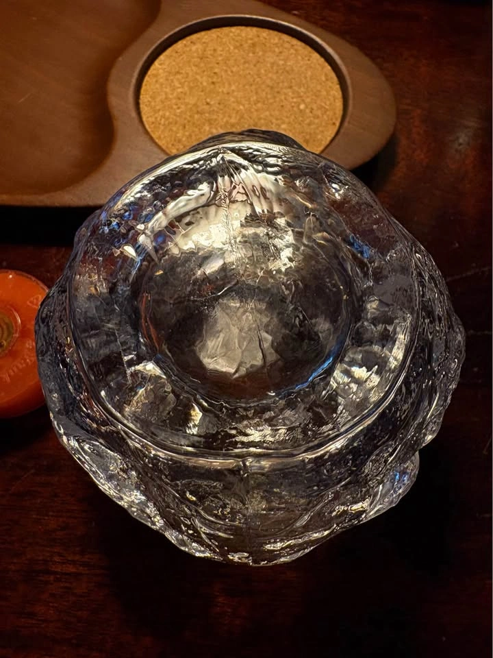 Snowball Ice Glass Votive Holder - Scandinavian Style - photo 5