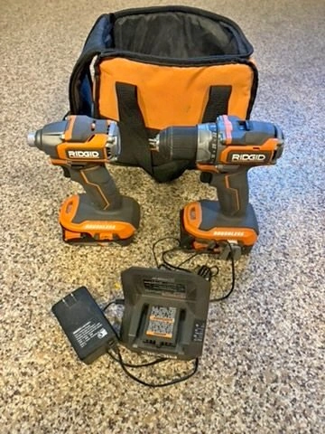 Ridgid 18V Subcompact Drill/Driver & Impact Driver Set