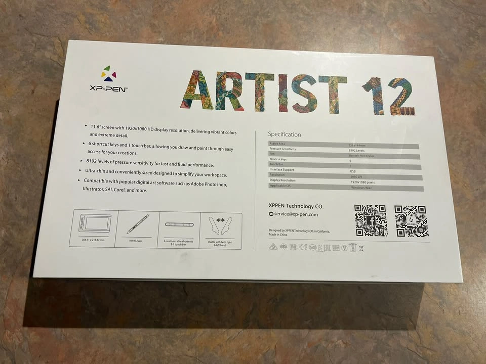 Artist 12 X-PEN Drawing Tablet - photo 4