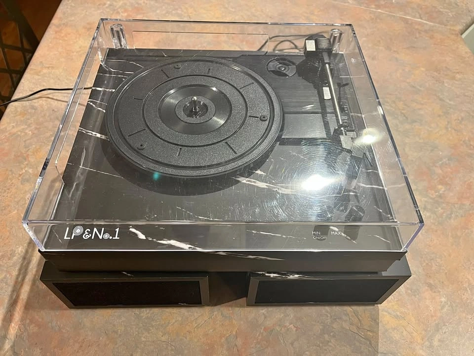 LP&No.1 Black Pearl Record Player