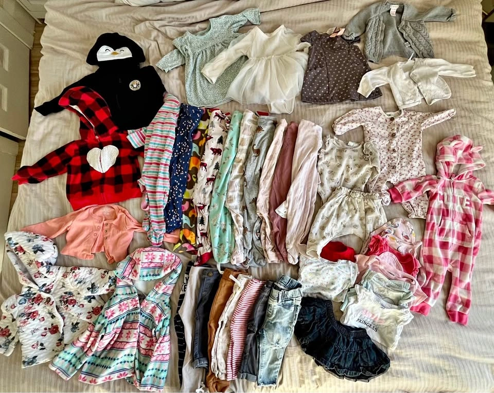 6-12 months baby girl bundle