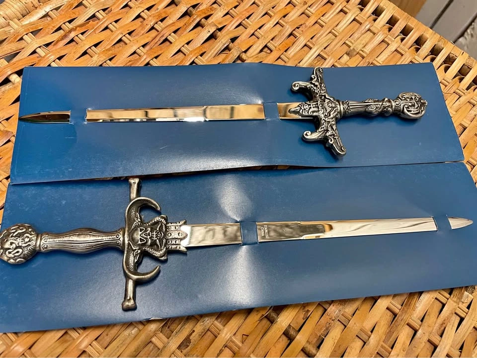 Miniature Sword Letter Openers (11")