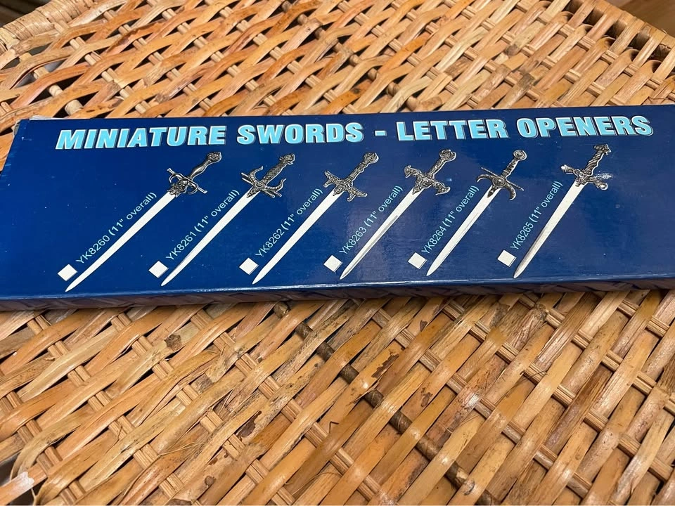 Miniature Sword Letter Openers (11") - photo 3