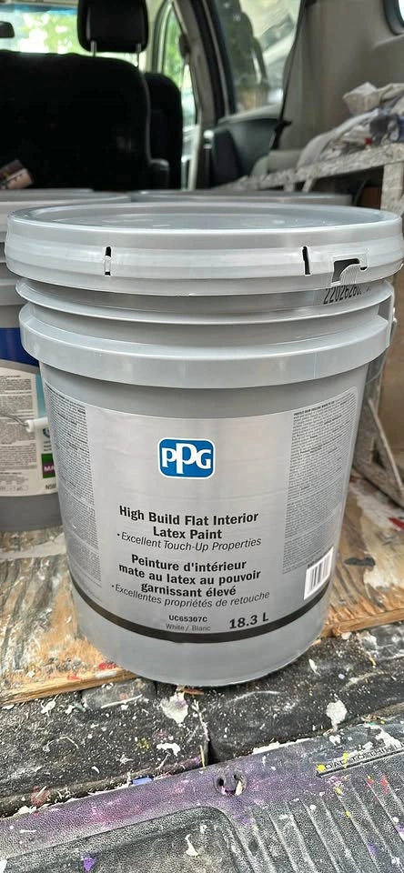 Paint New Full Pail Latex Flat - Off White