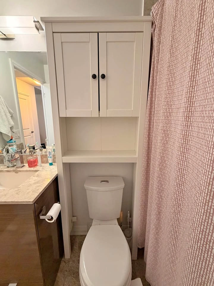 IKEA HEMNES Over-the-Toilet Bathroom Storage Cabinet – White