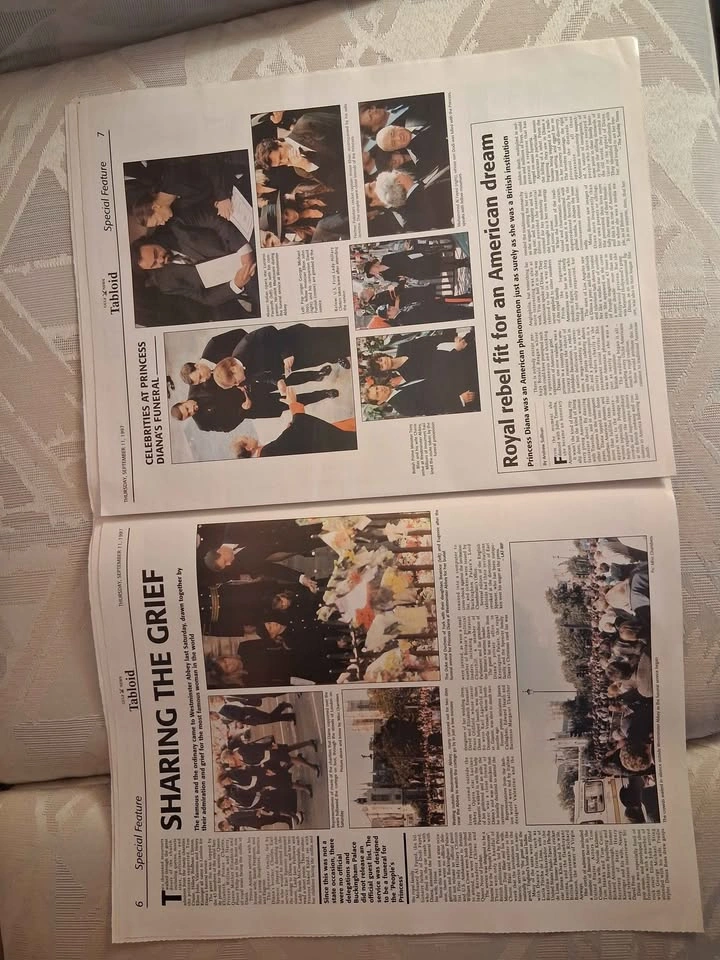 Vintage Gulf News Tabloid Diana Memorial Issue - Sept 11, 1997 - photo 2