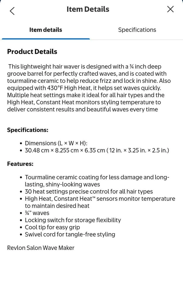 Revlon Hair curler /wave maker - photo 3