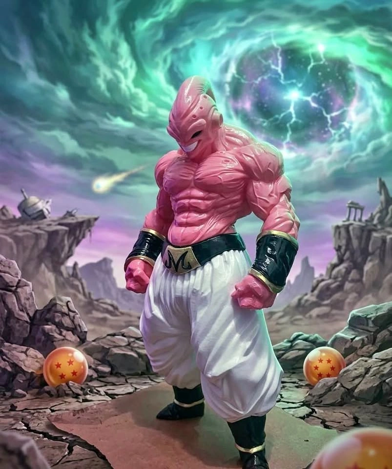 Super Buu Statue (Dragon Ball Z) Premium