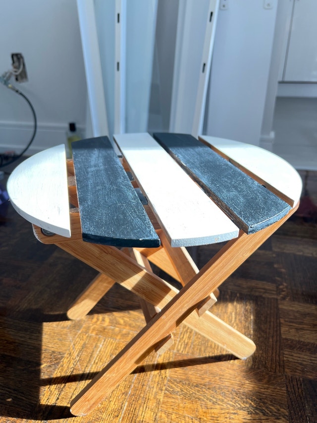 Bamboo Stool table