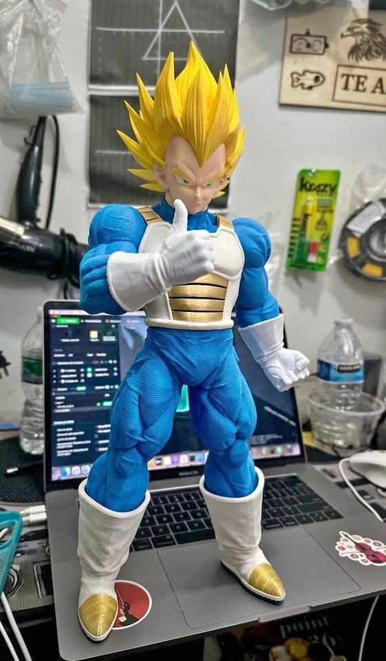 Vegeta: Saiyan Pride - Deluxe Edition 45cm 3D Print