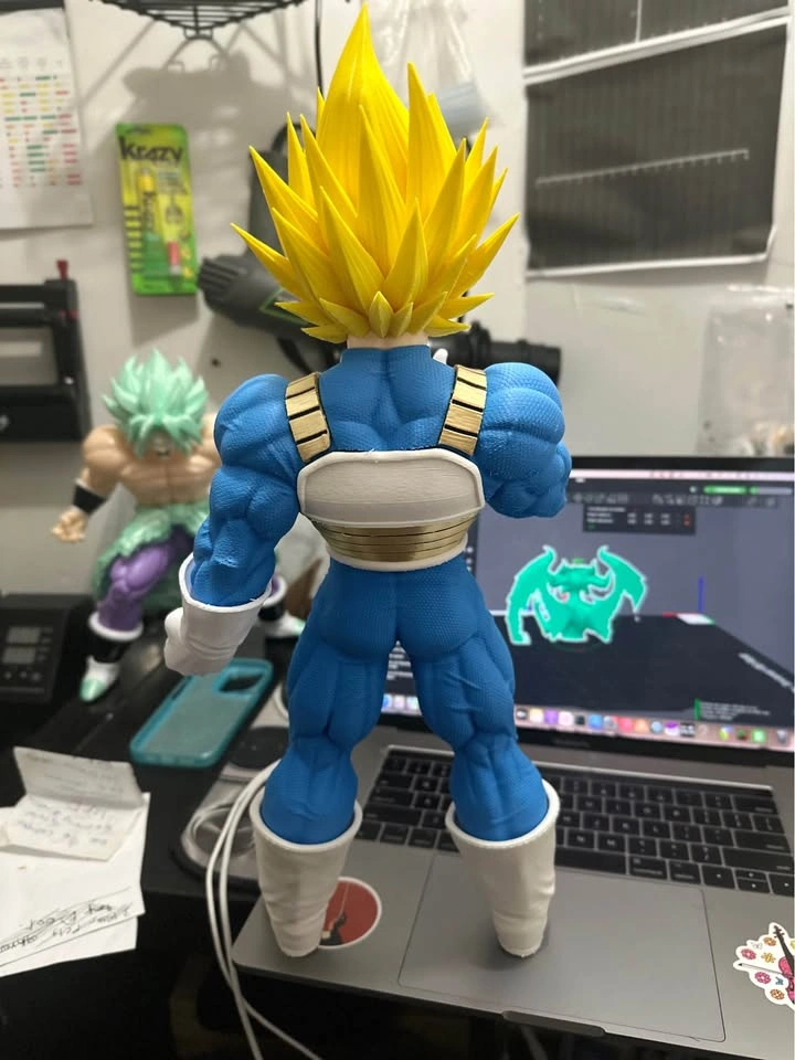 Vegeta: Saiyan Pride - Deluxe Edition 45cm 3D Print - photo 3