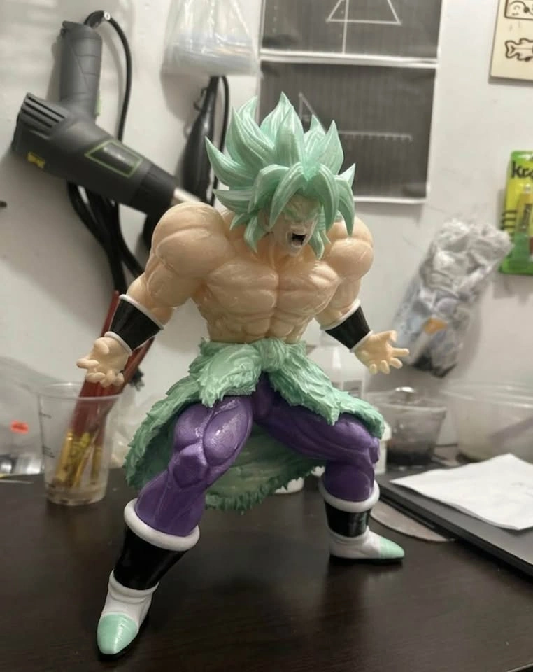 Broly Legendary Super Saiyan Collectible Statue 30cm - photo 3