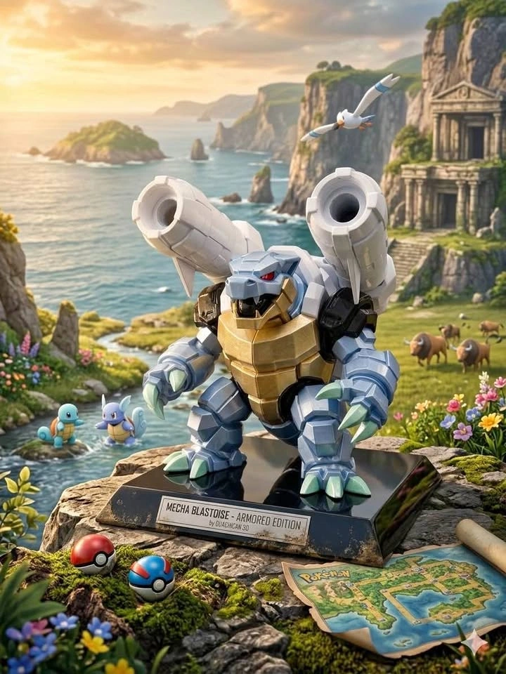 Blastoise Armored Edition (Pokémon) 25cm