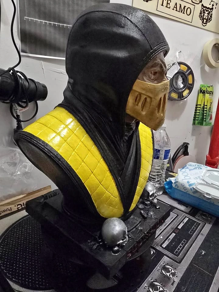 Scorpion Mortal Kombat Bust