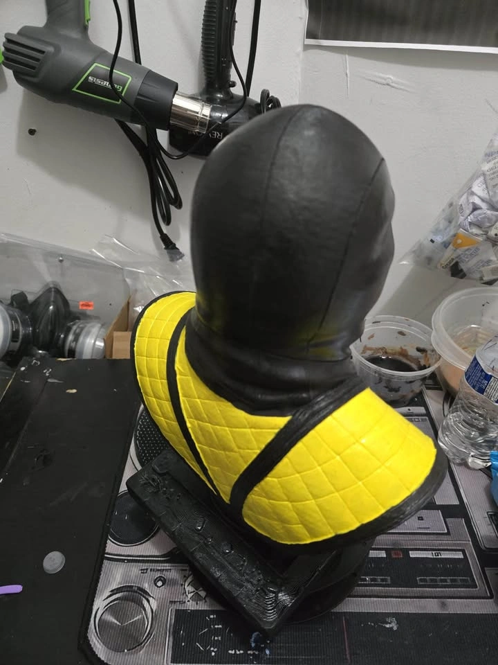 Scorpion Mortal Kombat Bust - photo 4