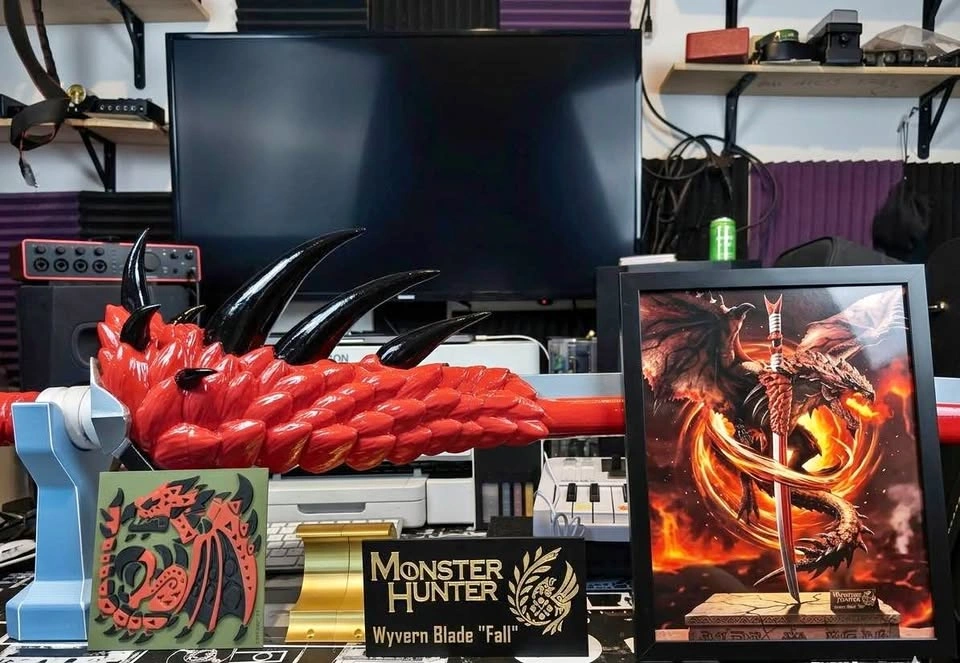 Catana' - Edición Legendaria de Rathalos Monster Hunter