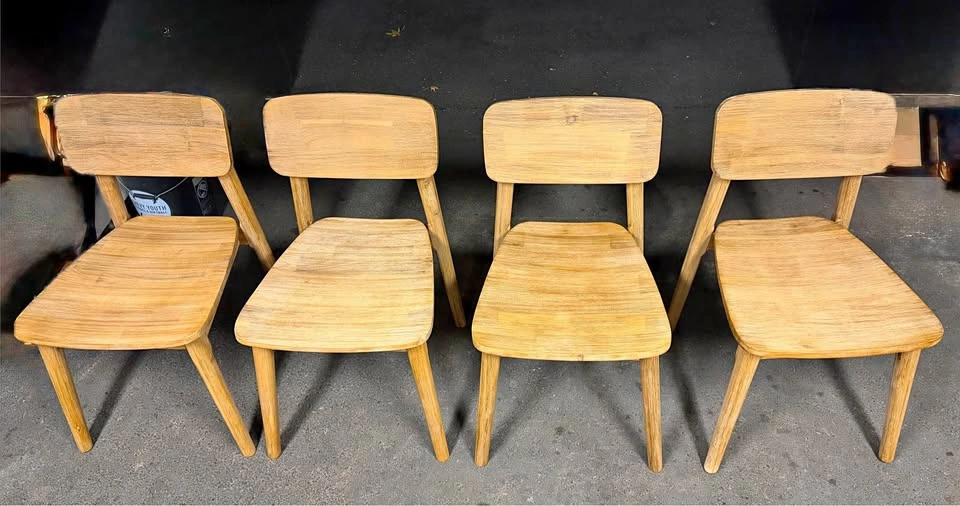 Castlery Seb Dining Chair, Wood (Set of 2) - 2 Sets Available