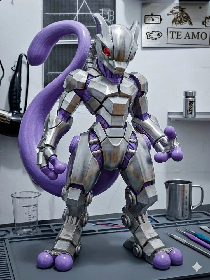 Mewtwo Armored Figure (Pokémon) Premium Edition