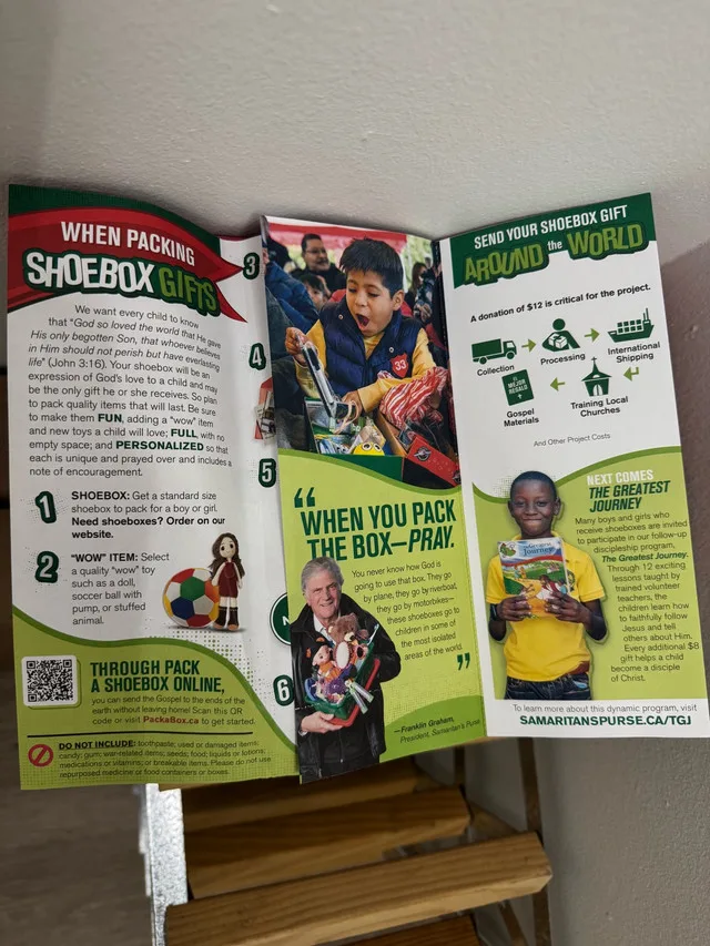Wanted: Operation Christmas Child Shoebox image indicator(4)