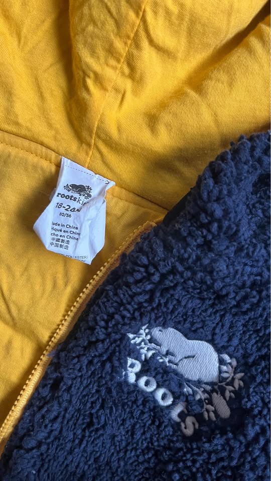 Roots baby toddler reversible winter jacket 18-24months - photo 2