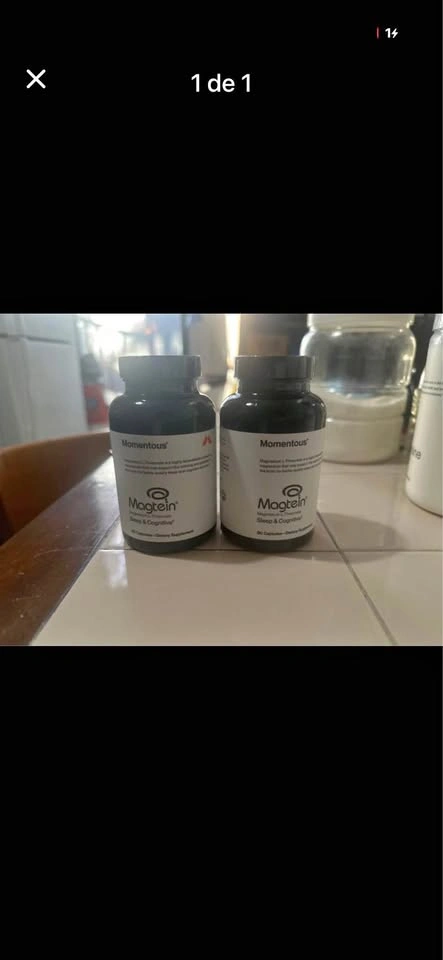 Momentous Magtein Magnesium L-Threonate - 2 Bottles