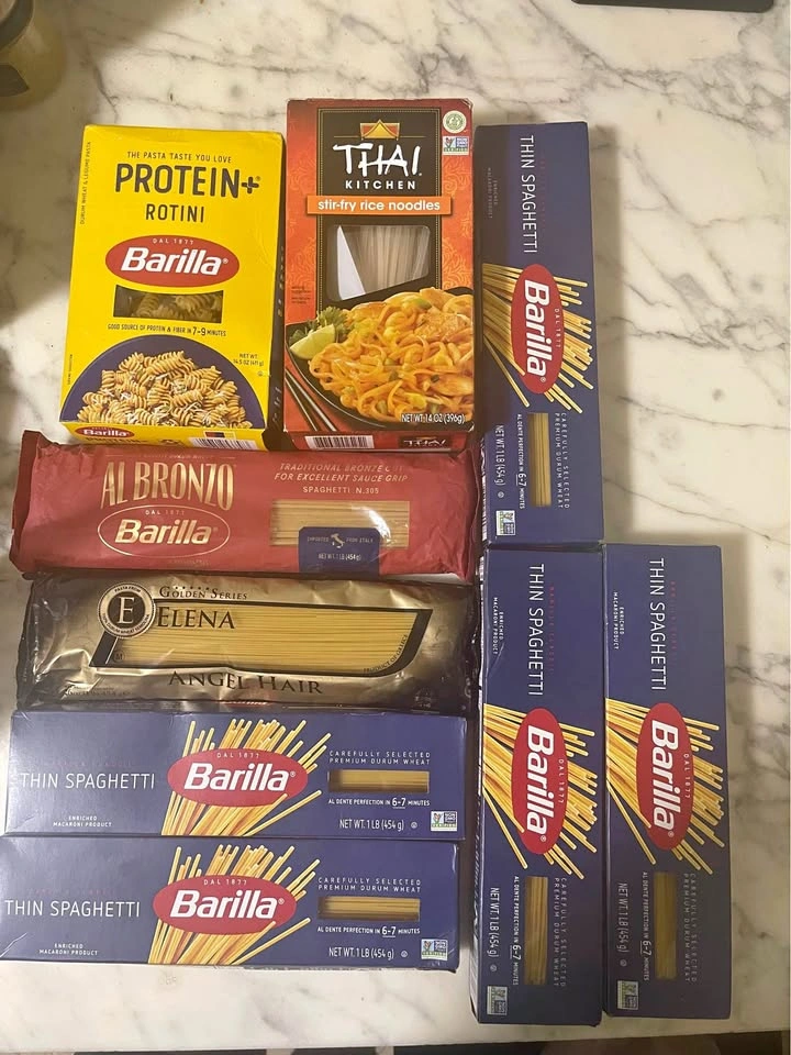 Barilla, Thai Kitchen, and Elena Pasta Bundle