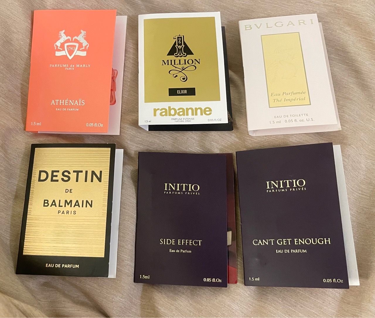 Authentic Perfume Samples for Sale - all New