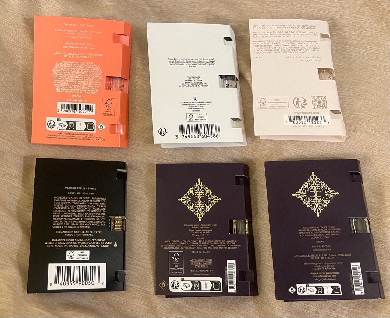 Authentic Perfume Samples for Sale - all New - photo 2