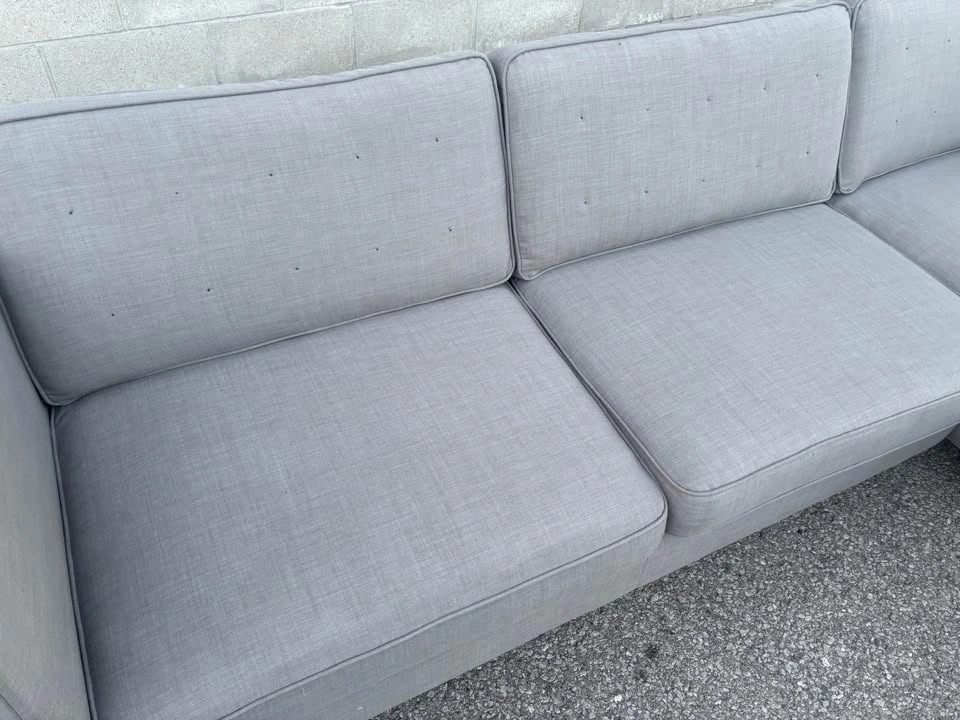 Grey Sectional Sofa with Chaise - photo 5