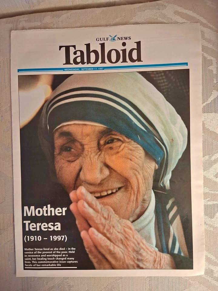 Vintage 1997 Gulf News Tabloid Commemorative Newspaper - Mother