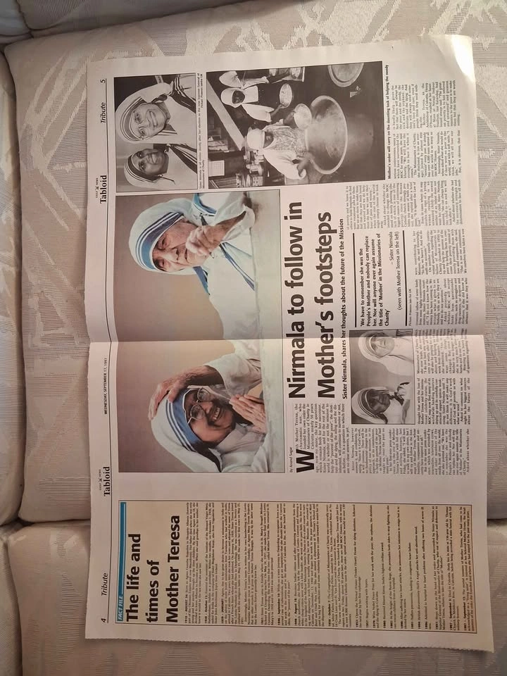 Vintage 1997 Gulf News Tabloid Commemorative Newspaper - Mother - photo 3