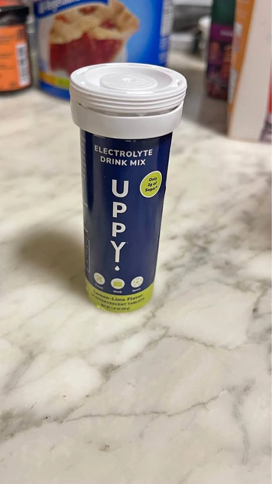 Uppy! Electrolyte Hydration Tablets, Lemon-Lime
