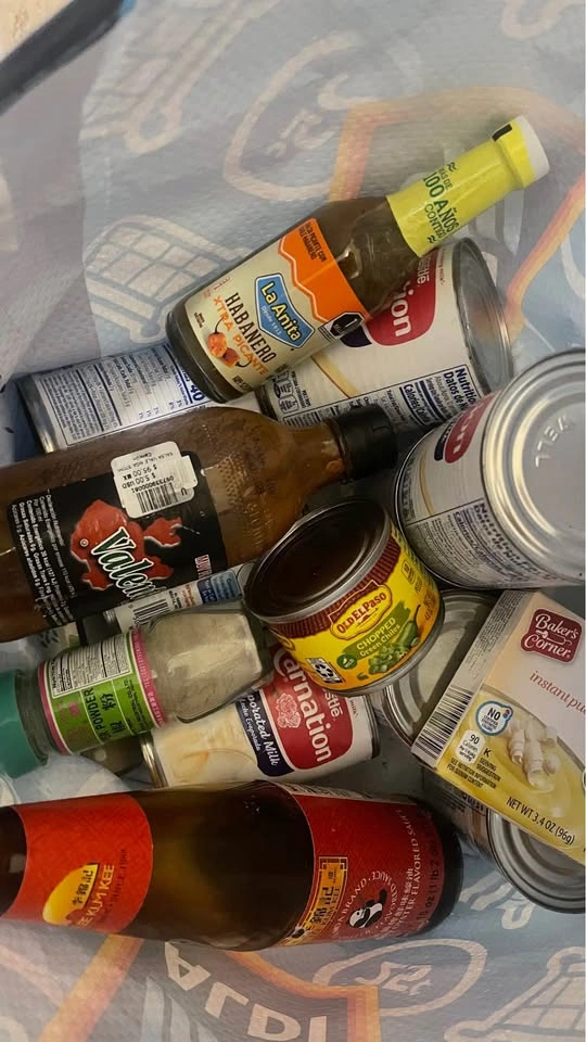 Large Bag of Free Food, Coffee, Cans, Sauces - photo 2