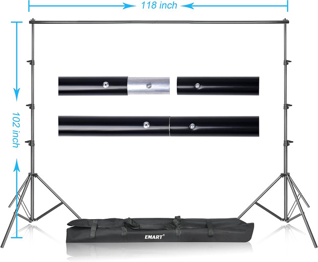 Video Backdrop & Lighting Kit - perf for video/content - photo 2