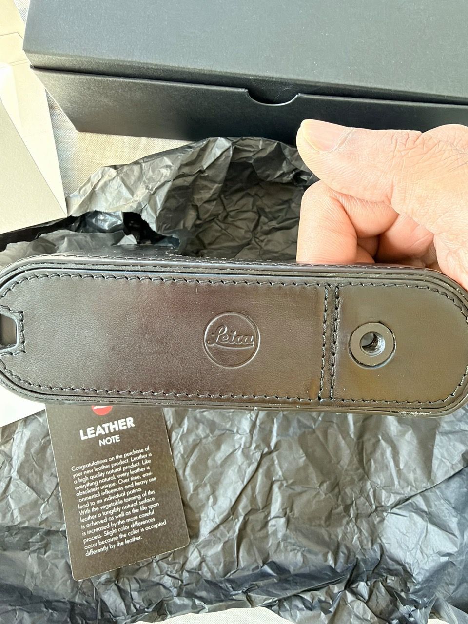 Leica Protector Q3 Black Leather Case - photo 2