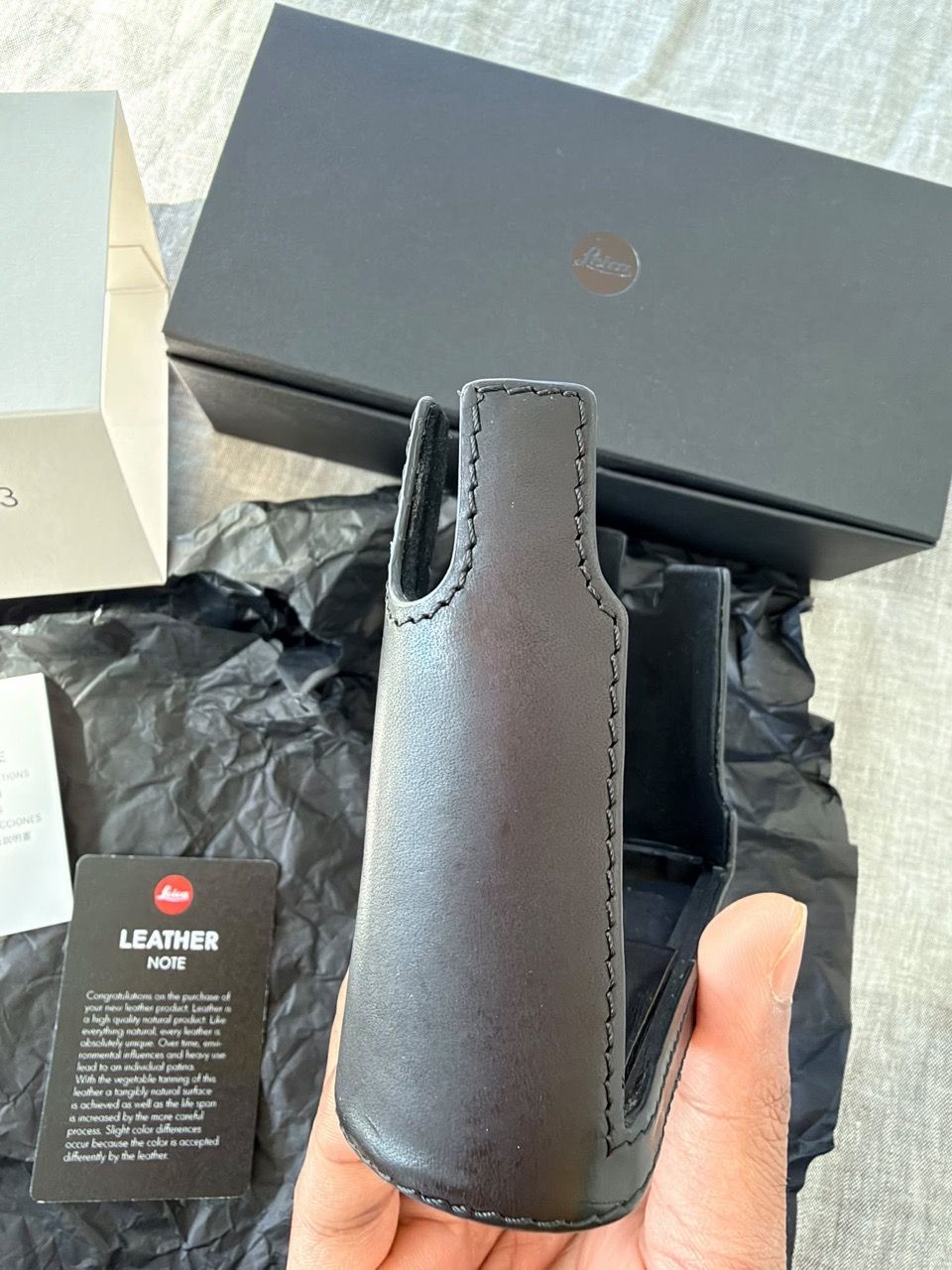 Leica Protector Q3 Black Leather Case - photo 5