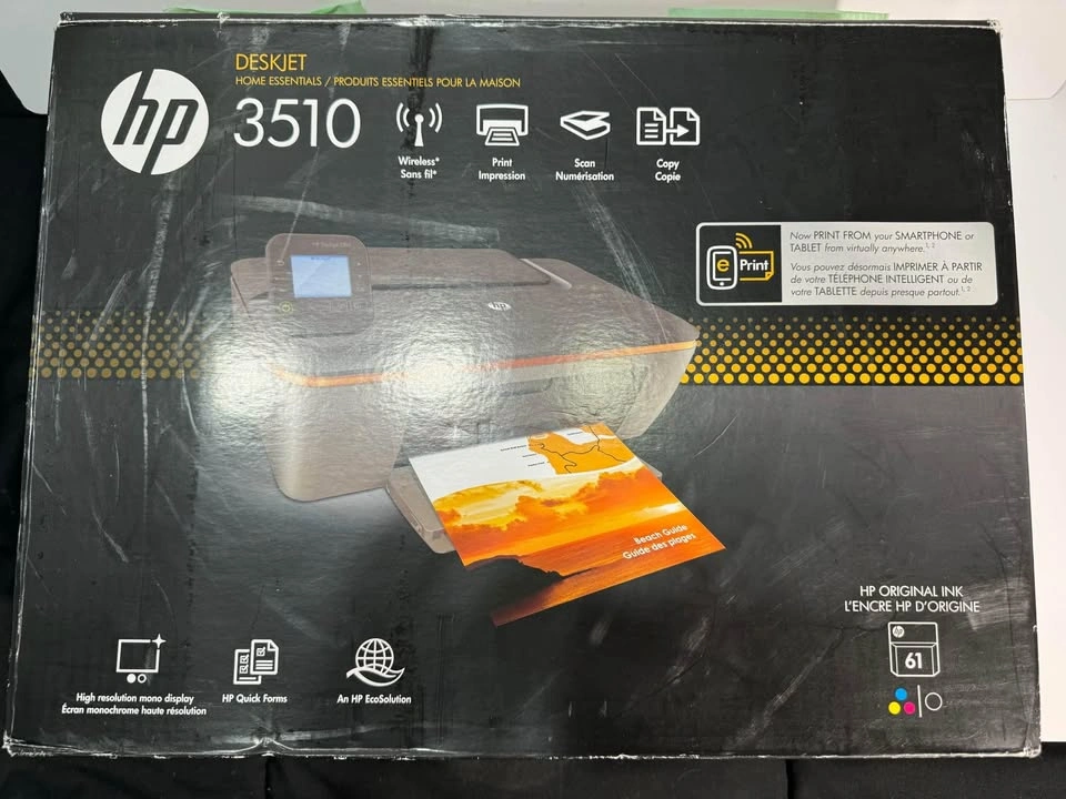 HP Deskjet 3510 All-in-One Printer - photo 2