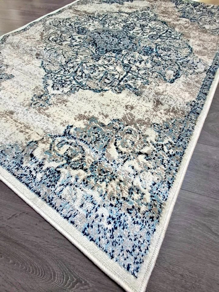 3x5 Distressed Persian Vintage Inspired Area Rug