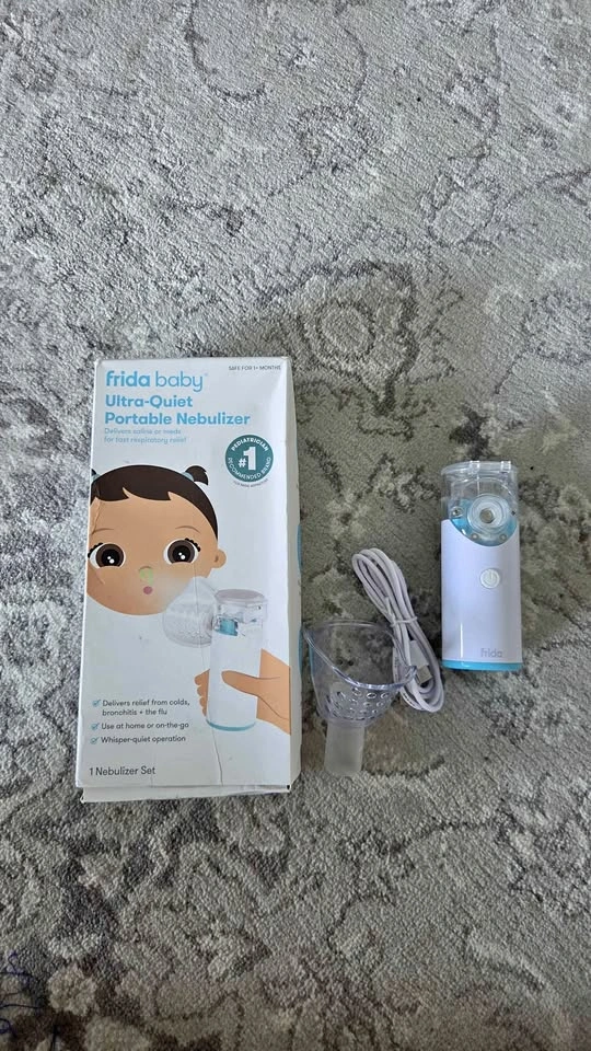 Frida Baby Ultra-Quiet Portable Nebulizer - Open box but Unused