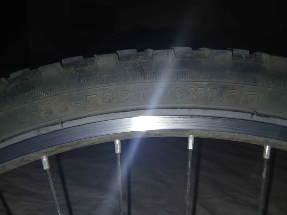Bike Wheel - Rear - rim + tire - photo 2