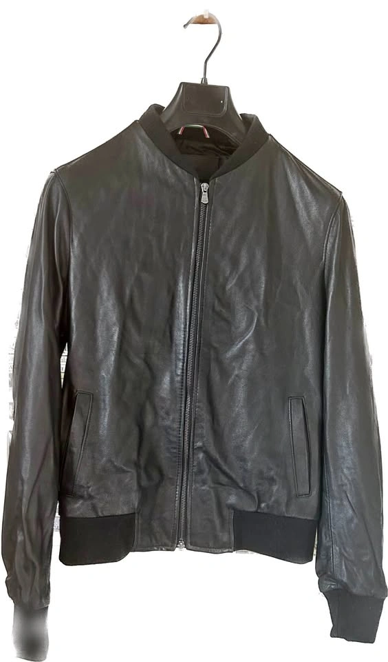 Leather bomber jacket made in Italy - New