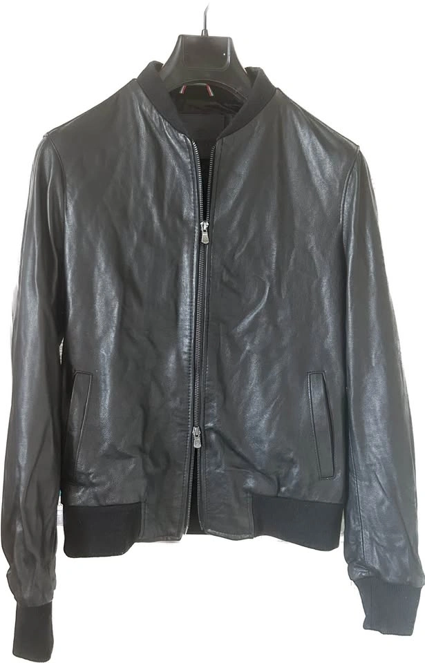 Leather bomber jacket made in Italy - New - photo 2