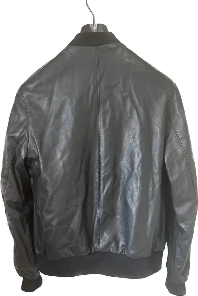 Leather bomber jacket made in Italy - New - photo 3