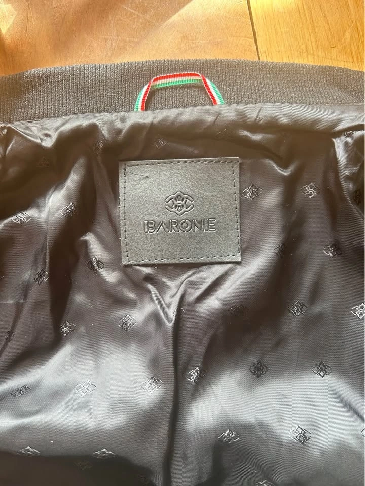 Leather bomber jacket made in Italy - New - photo 4